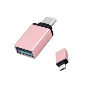 Wholesale Aluminium OTG Converter, OTG USB 3.1 Type C Male to USB 3.0 Female Adapter